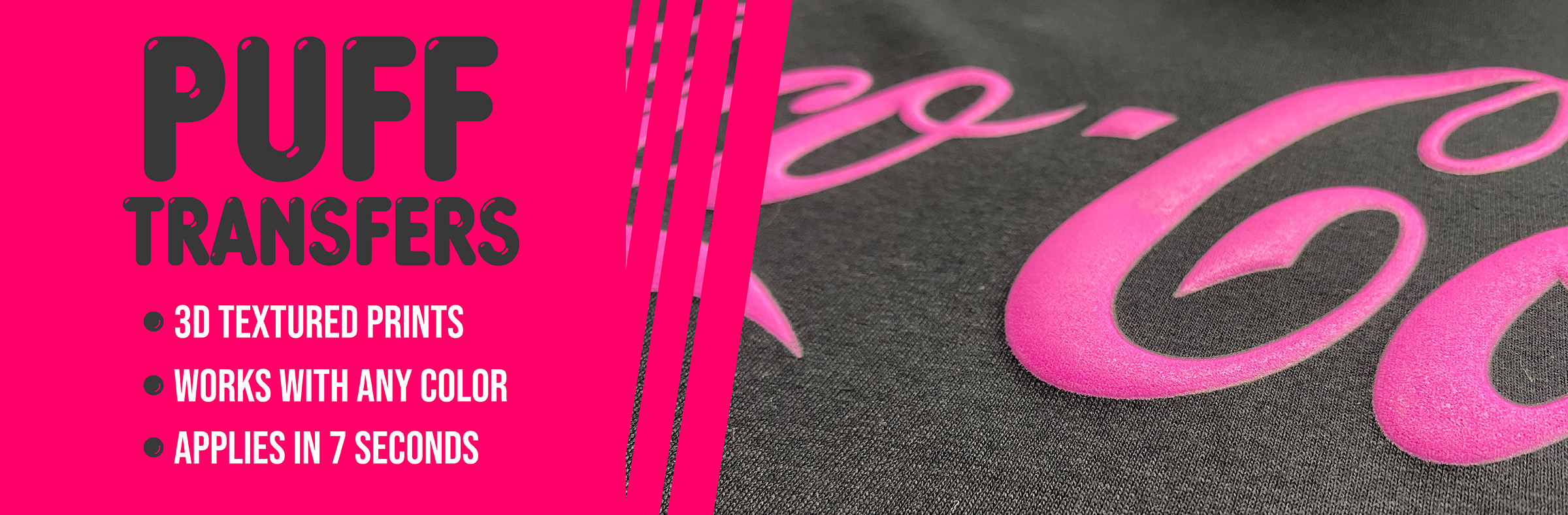 Formula 2 screen-printed heat transfers — our premium transfer formula